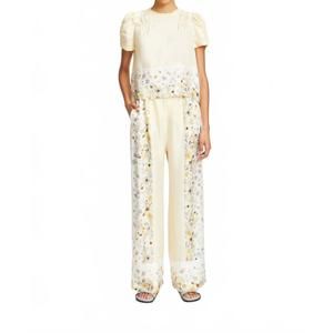 NEW MUNTHE fahsai blouse in light yellow